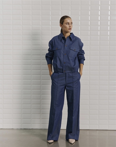 With Black - WBLVictoria Indigo Jakke - Indigo Rise